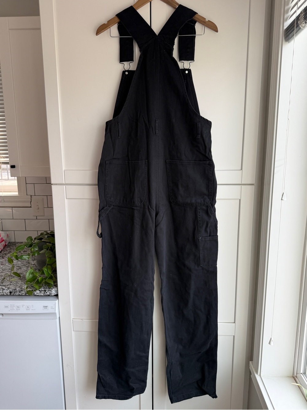 Vintage Y2K Nevada Denim Carpenter Overalls Utility Skater Grunge Size M(10-12) - Picture 2 of 8
